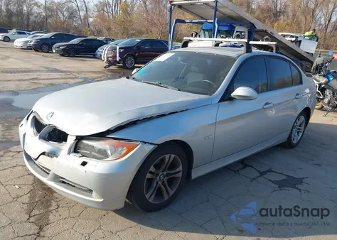 2008 BMW 328Xi из США, поврежденный, VIN WBAVC93548K036392